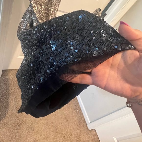 Betsey and Adam sequin gown - Picture 3 of 4